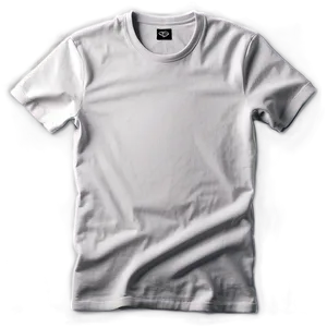 White Crew Neck T-shirt Mockup PNG Yrv PNG
