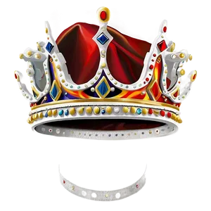 White Crown For King PNG 06252024