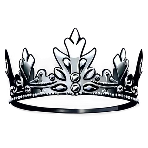 White Crown For Princess PNG 06252024