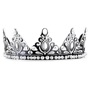 White Crown For Princess PNG Irt PNG