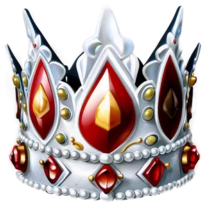 White Crown For Royalty PNG 06252024