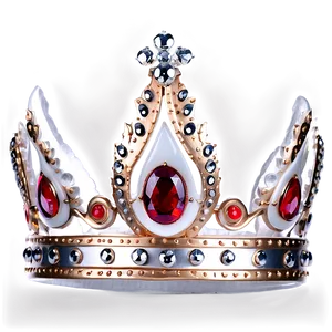 White Crown For Royalty PNG Lkl