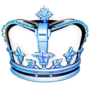 White Crown Outline PNG 06252024 PNG