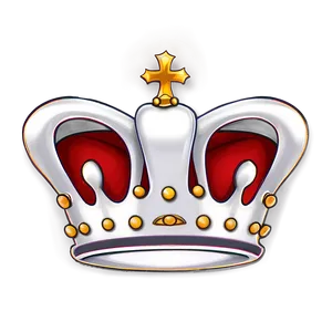 White Crown Sketch PNG Acq22 PNG