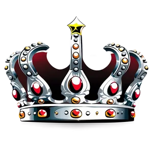 White Crown Vector Png Brj PNG image