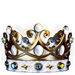 White Crown With Lace PNG 30 PNG