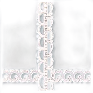 White Curly Border Png Paw85 PNG image