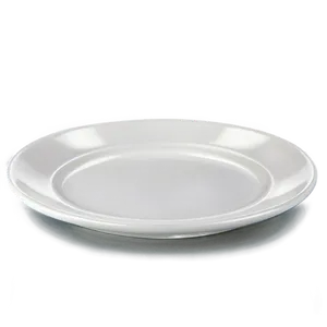 White Dessert Plate Png 06212024 PNG image