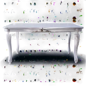 White Dining Table Png 67 PNG image