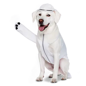 White Dog In Costume Png Fdy96 PNG image