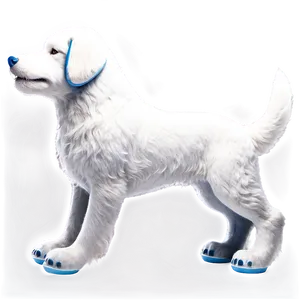 White Dog With Toy PNG 46 PNG