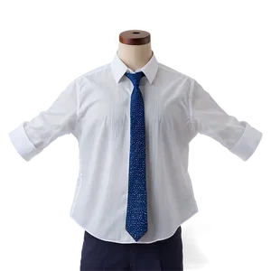 White Dress Shirt Png Yhb15 PNG image