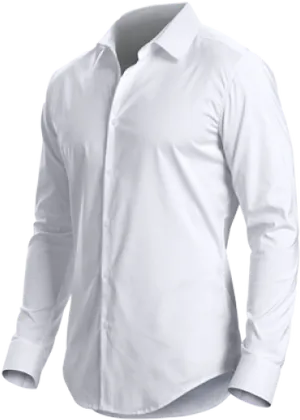 White Dress Shirt Professional Apparel PNG image