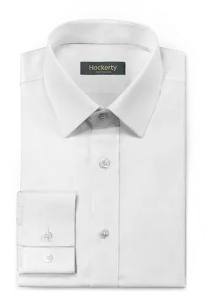 White Dress Shirt Professional Look PNG image