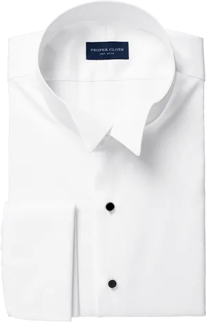 White Dress Shirt Proper Cloth PNG