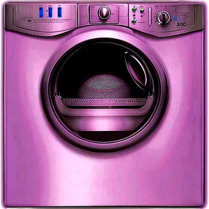 White Electric Dryer PNG Jjd10