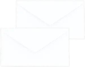 White Envelopes Stacked PNG