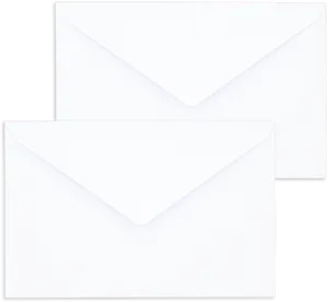 White Envelopes Stacked