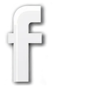 White Facebook Logo High Resolution Png 06272024 PNG image