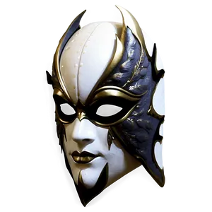 White Fancy Dress Mask PNG Iya12 PNG