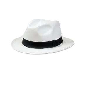 White Fedora Png 05252024 PNG image