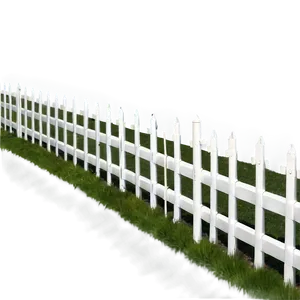 White Fence For Front Yard PNG Adv65 PNG