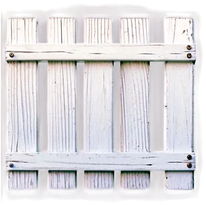 White Fence With Lattice PNG Yey18