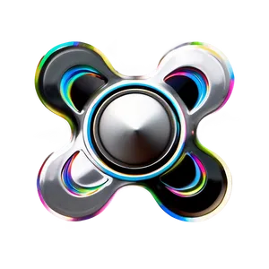 White Fidget Spinner PNG Dqh41