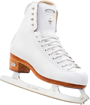 White Figure Skate Eclipse Blade PNG image