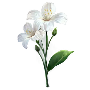 White Flower PNG Sim42