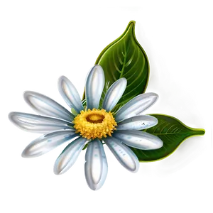 White Flower Sketch PNG Iuo68