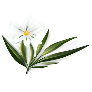 White Flower Symbol PNG Dry PNG