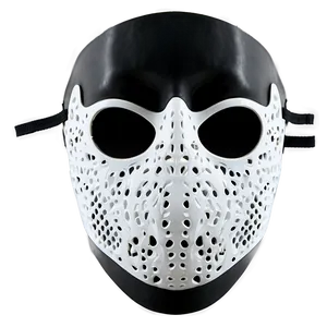 White Full Face Mask PNG Nns PNG
