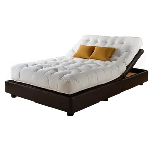 White Futon Bed PNG Lkq28