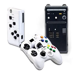 White Game Console PNG Ncc