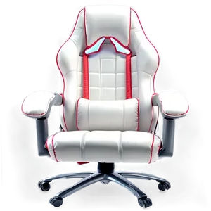 White Gamer Chair Png Eot PNG image