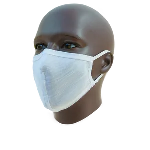 White Gauze Mask PNG 06272024