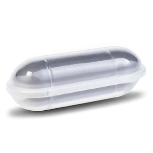 White Gel Capsule Png 06282024 PNG image