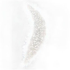 White Glitter D