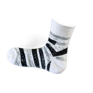White Glitter Socks PNG Jhl25 PNG
