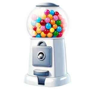 White Gumball Machine PNG Yqd47 PNG