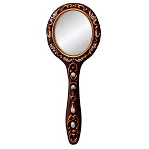 White Hand Mirror PNG Nim27 PNG