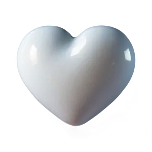 White Heart Emoji Transparent Background Cis