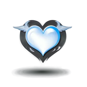 White Heart Icon PNG Nab