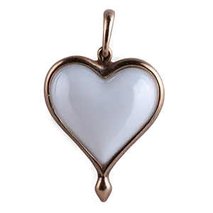 White Heart In Glass Png 90 PNG image