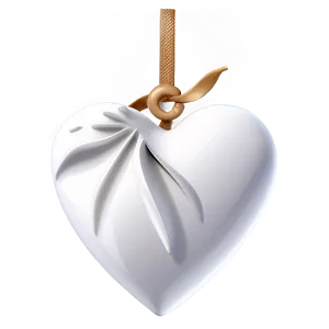 White Hearts Banner PNG Mtc13 PNG