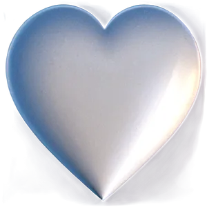 White Hearts Cartoon PNG Snt21