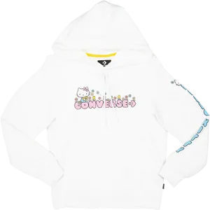 White Hello Kitty Converse Hoodie PNG image