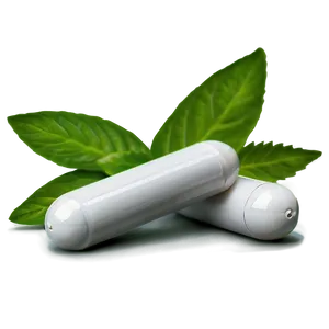 White Herbal Capsule PNG Hhk