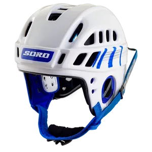 White Hockey Helmet Png Jcl68 PNG image